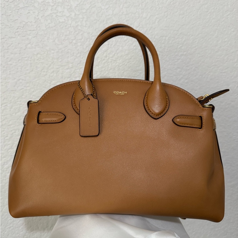 Coach Soft Empire 28 Carryall Bag in Honey Brown